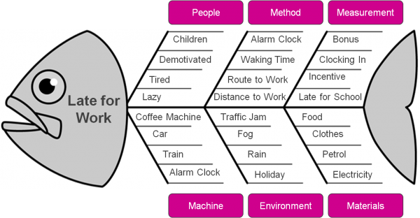 fish bone diagram